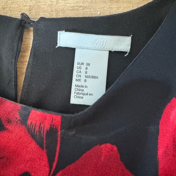 Floral evening dress | sz. 8 - Picture 5 of 6